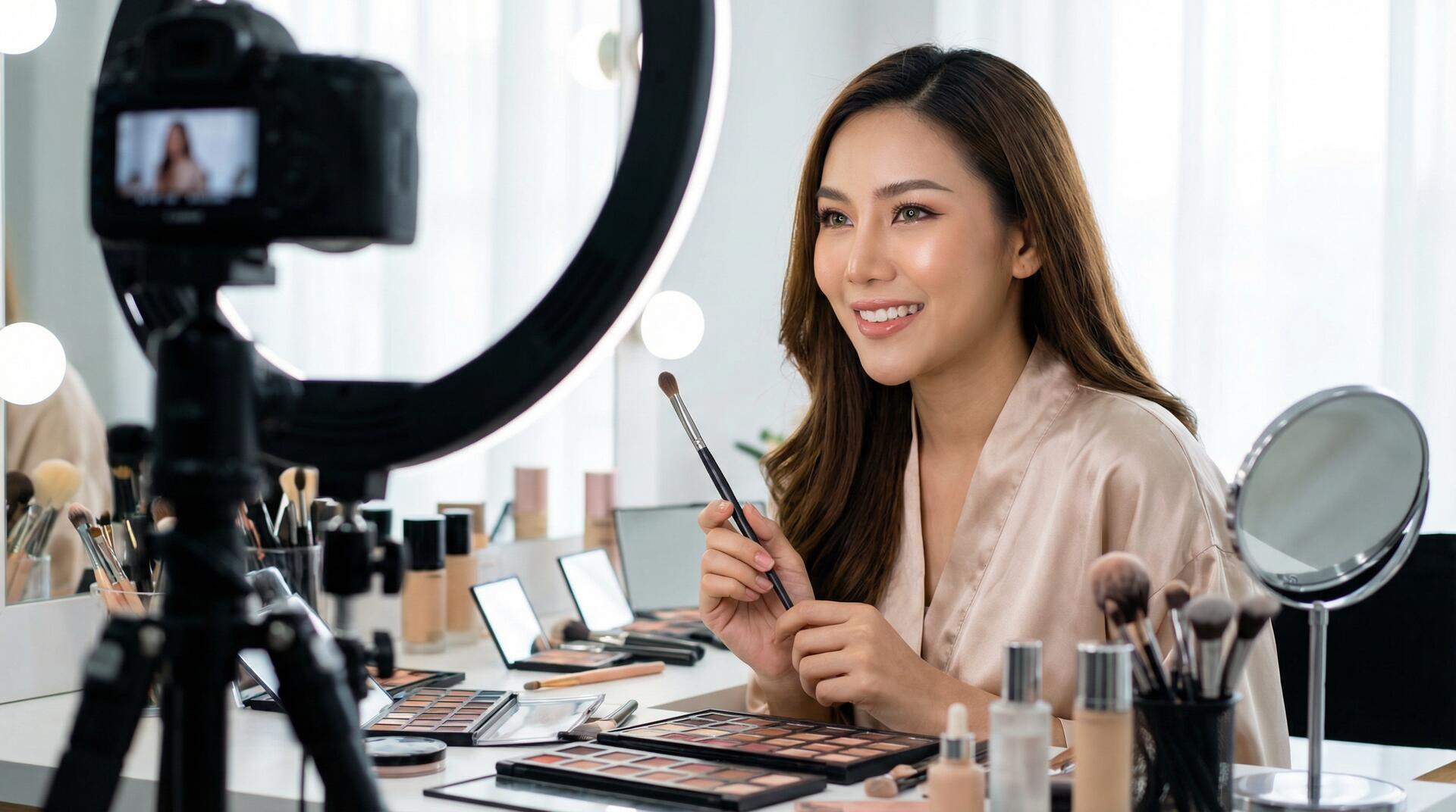 本平台美妆视频